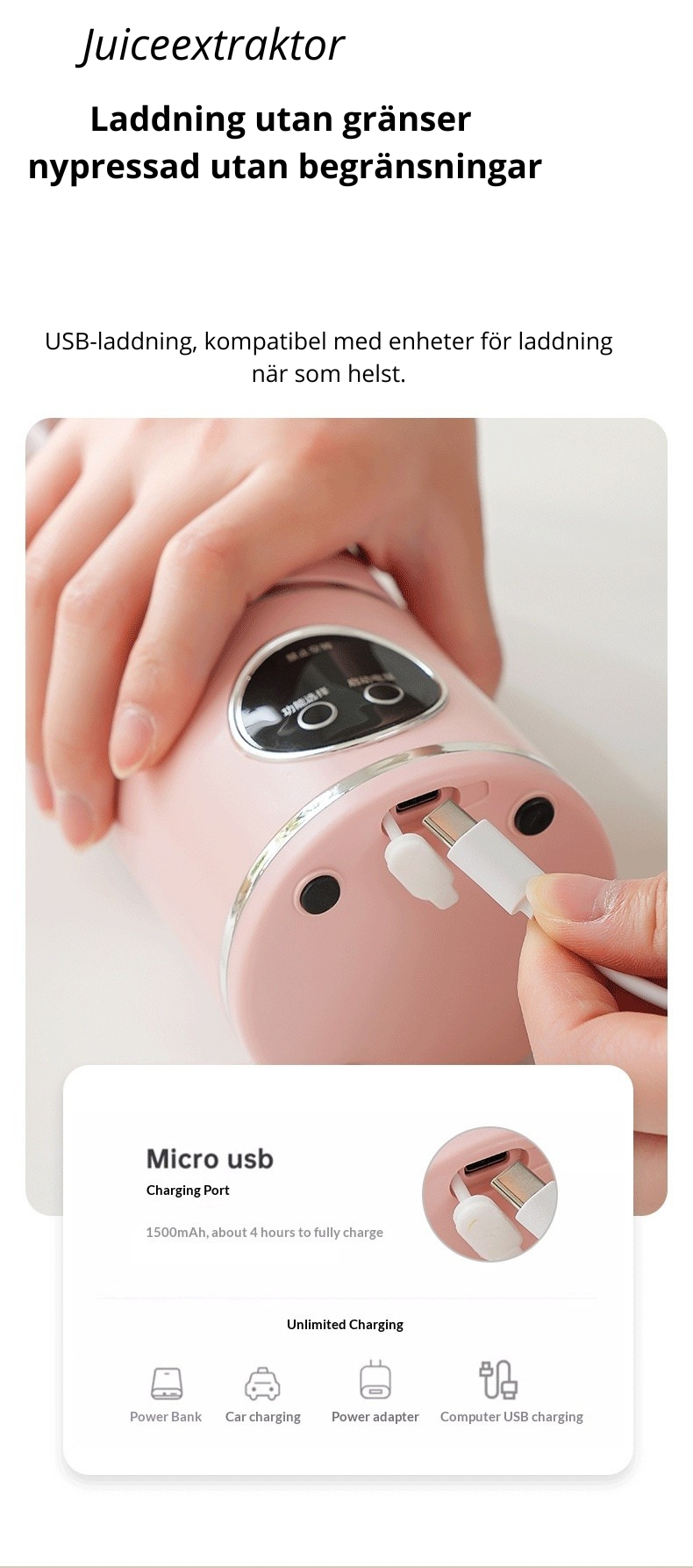 Smart Portabel Juicepress